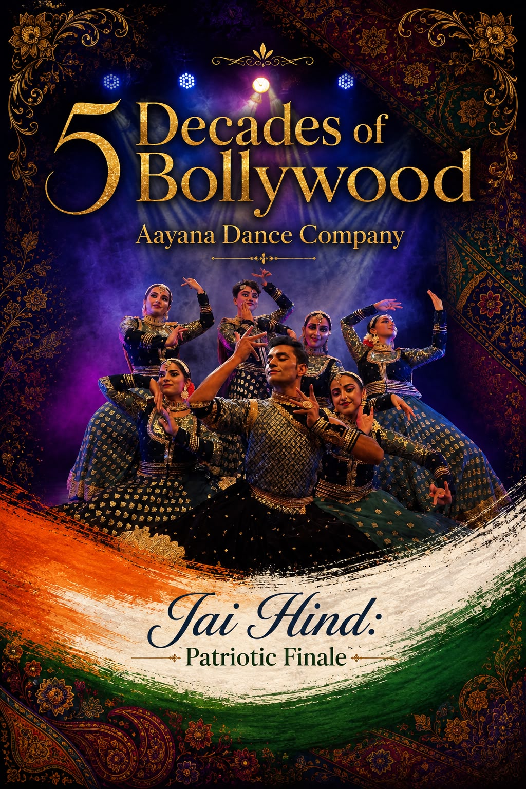 5 Decades of Bollywood — Aayana Dance Company